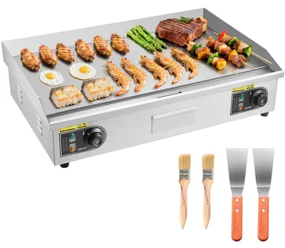 Produktbild von VEVOR Kommerzielle Grillplatte Elektrisch, Bratplatte Elektrogrill, Tischgrillpl