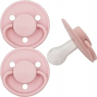 Obrázok produktu pre Okrúhly silikónový cumlík 2ks 6m+ M Blossom / Mininor