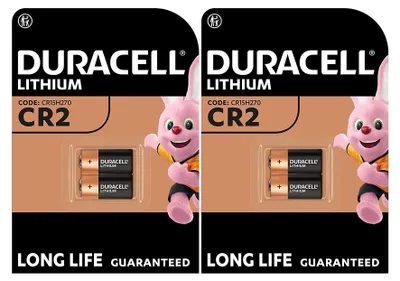 Produktbild von 4 x Duracell CR2 (2 Blister mit 2 Batterien) 4 Batterien