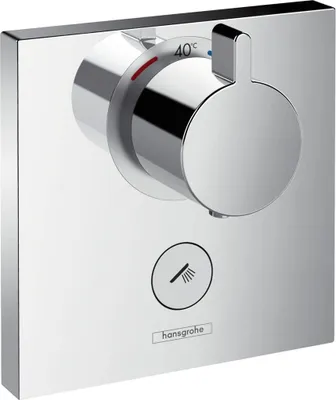 Produktbild von Hansgrohe Thermostat Unterputz ShowerSelect Highflow Fertigset 1 Verbraucher / 1 Ausgang chrom