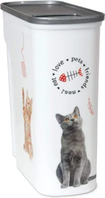 Produktbild von Famanu Lebensmittelcontainer – Futtercontainer für Hunde und Katzen - Aufbewahrungsbehälter