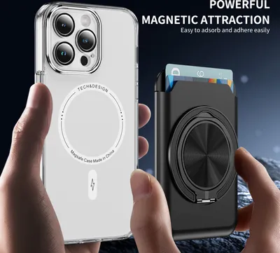Image de INF Porte-cartes Ace avec support - série Skin Feel