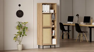 Produktbild von Skye Decor, On10B-Su, Schränke, Mehrzweckschrank, Nussbaum, 160 x 45,1 x 35,5 cm