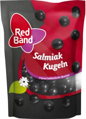 Obrázek produktu pro Kuličky Red Band Salmiak s intenzivní pikantní chutí 175g
