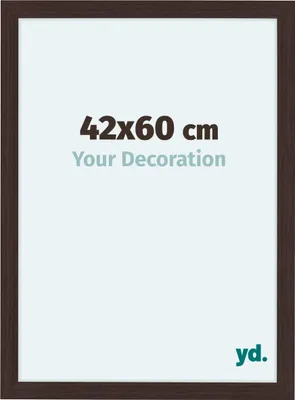 Produktbild von Bilderrahmen, 42x60 cm, Eiche Dunkel, MDF, Como