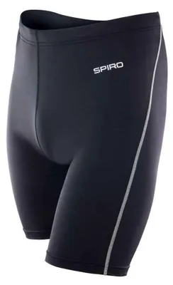 Produktbild von Spiro - "Bodyfit" Baselayer-Unterhose für Herren FK2203 (M-L) (Schwarz)