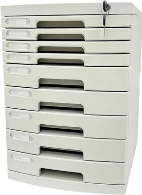 Productafbeelding van Documenten Archiefkast met Slot en 14 Laden
