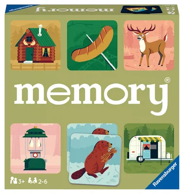Produktbild von Ravensburger 20613 Camping Adventures Memory Spiel