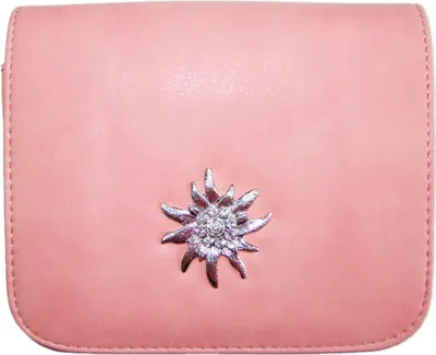 Produktbild von Trachten Handtasche "Kara" mit Edelweiß | Rosa