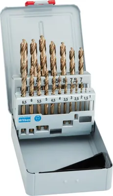Produktbild von Forum Spiralbohrer-Satz D338VA HSSE 1-10,5mm geschl.