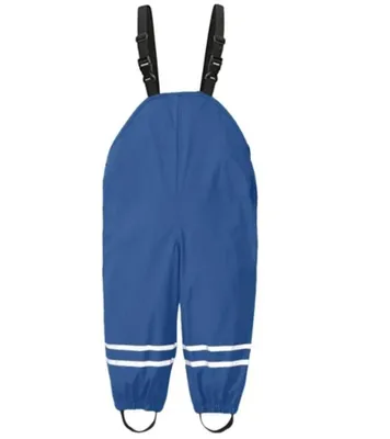 Produktbild von Kinder Regenlatzhose Regenhose wasserdichte Atmungsaktiv Buddelhose Matschhose mit Hosenträgern für Mädchen Jungen, 110/116