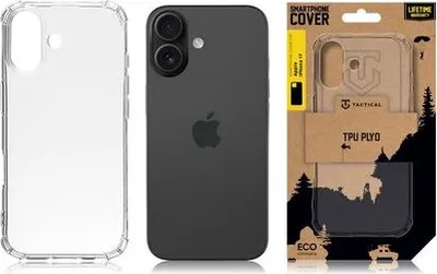 Zdjęcie produktu dla Pokrowiec taktyczny TPU Plyo Cover iPhone 17 przezroczysty