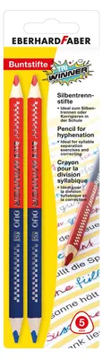 Produktbild von Eberhard Faber Silbentrennstifte 5mm, Schreiblernstift Schule
