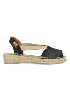 Image de Toni Pons Etna  Sandalen Touwzool - Zwart - Maat 41