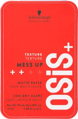 Zdjęcie produktu dla Schwarzkopf Professional Osis+ Mess Up Pasta matująca, 100 ml