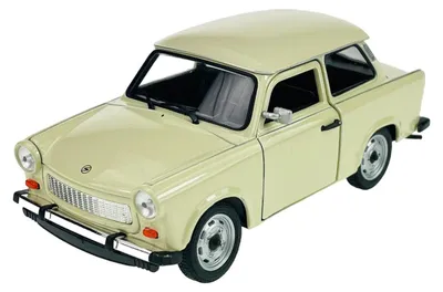 Produktbild von Welly Trabant 601 Beige 1:24 Die Cast Metall Modell Neu im Kasten 24037