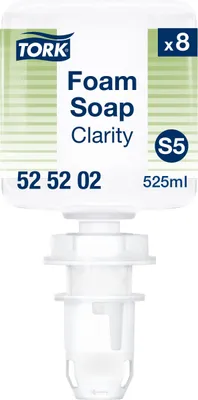 Produktbild von Schaumseife "Mini Clarity", transparent, 0,525 l, System S5, TORK 525202