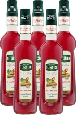 Produktbild von Mathieu Teisseire Getränke-Sirup Rhabarber 0,7L (5er Pack)