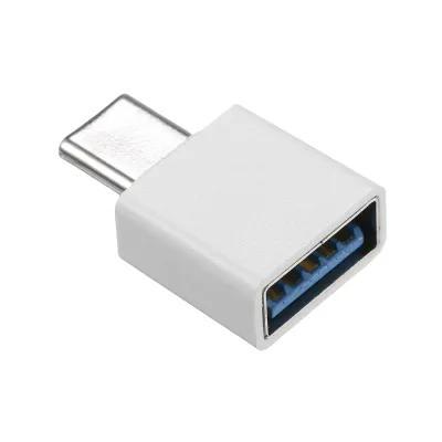 Image de Adaptateur USB-C OTG – Adaptateur USB 2.0 Typ-C Plug & Play Blanc