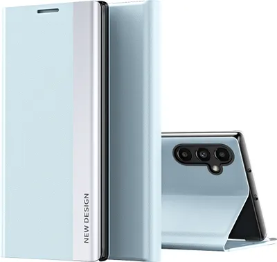 Immagine prodotto di Custodia Samsung Galaxy A14 5G, Custodia in Finto cuoio Magnetic Flip Stand per Samsung Galaxy A14 5G Blu