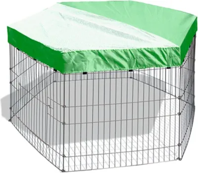 Produktbild von Karlie Hexagon Schattenabdeckung für Freigehege Nagetiere - Nylon - 122x122x10 cm