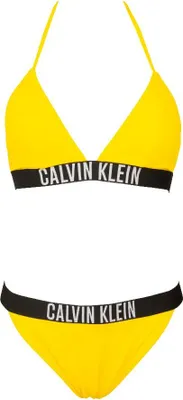 Produktbild von CALVIN KLEIN Damen-Bikini-Triangel-BH, herausnehmbare Polsterung, sichtbarer elastischer Slip mit Logo, Artikel ZW0ZW02164x2160, M, Poliammide 78%,Elasthan 22%