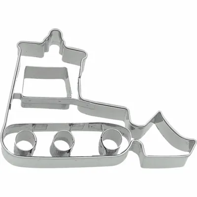 Produktbild von Birkmann Ausstechform Bulldozer, mit Innenprägung, Ausstecher, Plätzchenform, Keks, Plätzchen, Edelstahl, 8 cm, 199149