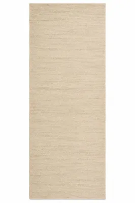 Produktbild von SAVANA Wollteppich / Teppichläufer 160 × 90 cm – Beige/Cream – 80 % Schurwolle & 20 % Wolle – hochwertige, dichte Fasern – weich und zeitlos, KI-generiertes Bild