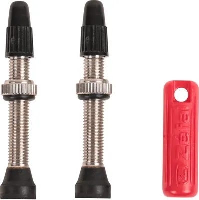 Productafbeelding van Tubeless ventielen Presta - 45 mm - 2 stuks