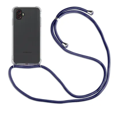 Produktbild von Handykette für Samsung Galaxy Xcover 6 Pro Handyhülle mit Band Hülle mit Kordel Blau