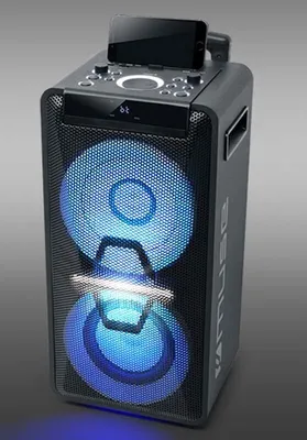 Immagine prodotto di Mini catena 300w nera con bluetooth Muse M1920DJ