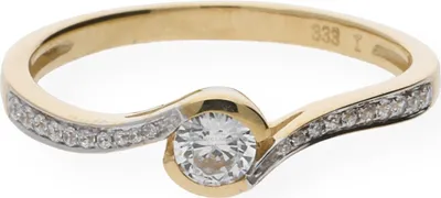 Produktbild von JuwelmaLux Gold Ring 333 mit Zirkonia JL10-07-0230 56