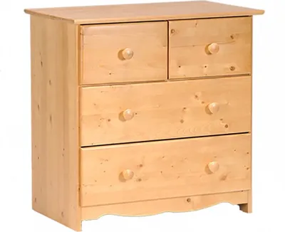 Produktbild von Kommode TEDDY 2 + 2 Schubladen / Honig