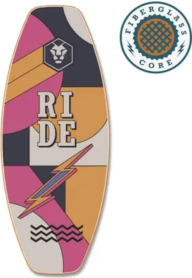 Produktbild von Daffy Boards Trick-Balance Board mit Fiberglas-Kern - Design: Ride Y2K