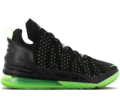 Produktbild von Nike LeBron 18 XVIII - Dunkman - Herren Basketballschuhe Schwarz CQ9283-005 , Größe: EU 42.5 US 9