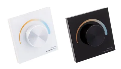 Obrázek produktu pro T-LED DimLED nástěnný ovladač pro CCT LED pásky Vyberte barvu: Bílá 069118