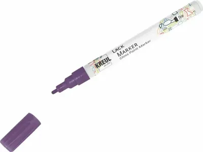 Produktbild von KREUL 47216, Violett, Violett, 1 Farben, Fein, Rundspitze, Rund