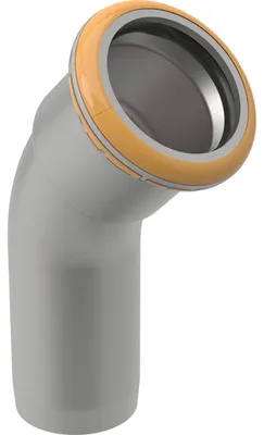 Obrázok produktu pre GE Mapress Therm, 45-stupňový ohyb, priemer d108, s vnútorným pripojením