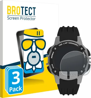 Produktbild von 3x BROTECT Entspiegelungs Schutzglas für Timex Ironman TW5M63200 Schutzfolie Panzer Folie Glas Display Schutz matt
