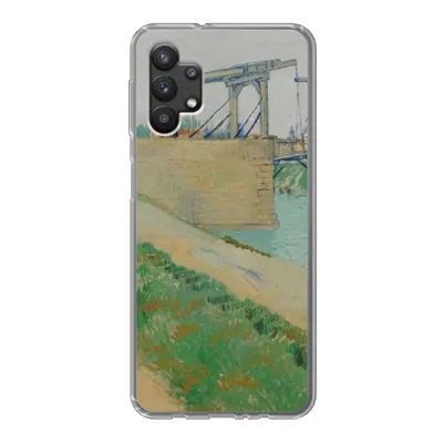 Produktbild von MuchoWow® Handyhülle Schutzhülle Hülle für Samsung Galaxy A32 5G Die Brücke von Langlois - Vincent van Gogh Silikon Softcase Handy Hülle - Softcase