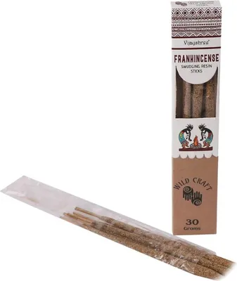 Produktbild von Ritualharze auf goldenen Stäbchen - Räucherstäbchen
