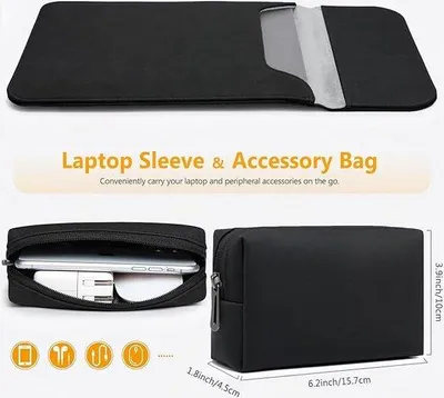 Obrázek produktu pro Vodotěsná taška na notebook, cestovní taška na notebook, 13–13,5 palců