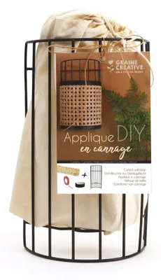 Imagen del producto de Kit para bricolaje: Aplique de pared con diseño de rejilla