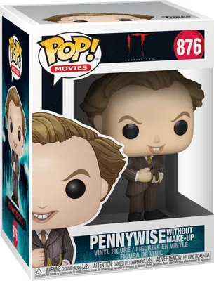 Produktbild von IT 2 - Pennywise Without Make-Up 876 - Funko Pop! - Vinyl Figur