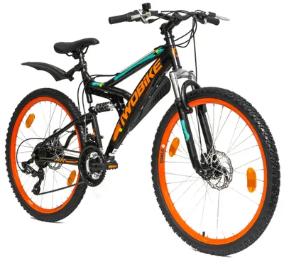 Obrázok produktu pre Horské kolo 26 palcov pre mužov a ženy, 21-rýchlostná prevodovka Shimano, kotúčové brzdy