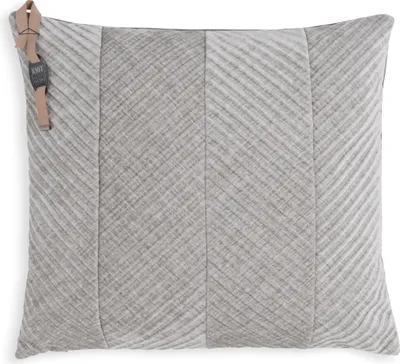 Produktbild von Knit Factory Beau Kissen - Grau - 50x50 cm