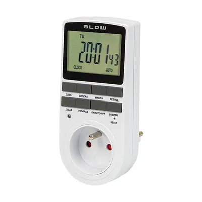 Immagine prodotto di Programmatore digitale con timer Blow, display LCD, precisione +/- 1 minuto al mese