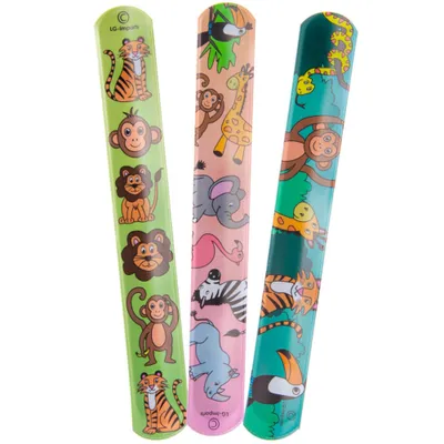 Image de Bracelet à déclic enfants jungle