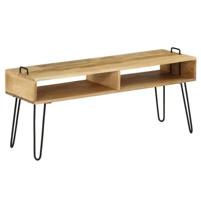Produktbild von TV-Tisch Massivholz Mango 110x35x45 cm