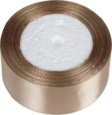 Immagine prodotto di Nastro di raso - 40 mm/ 22,5 m - Marrone